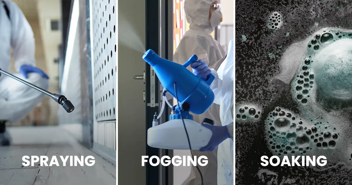 hypochlorous acid application methods
